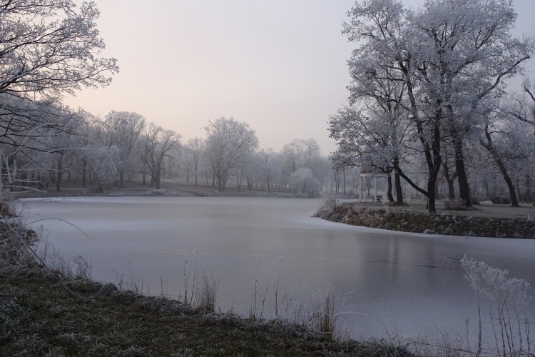 Tél az angolkertben